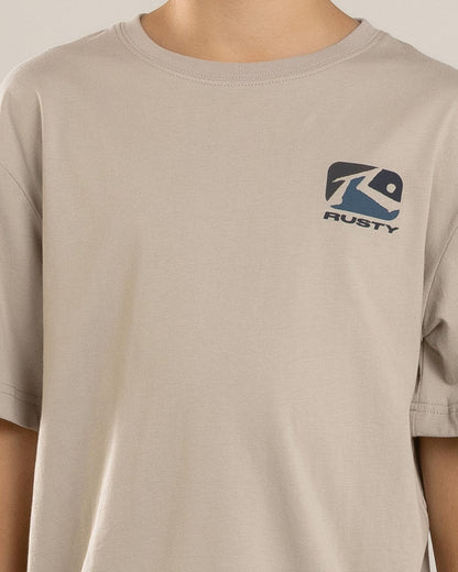 Rusty Phenom Short Sleeve Tee Boys