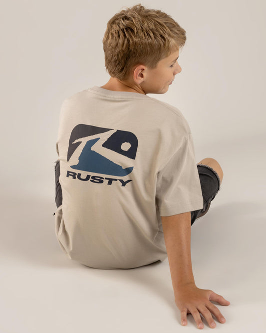 Rusty Phenom Short Sleeve Tee Boys