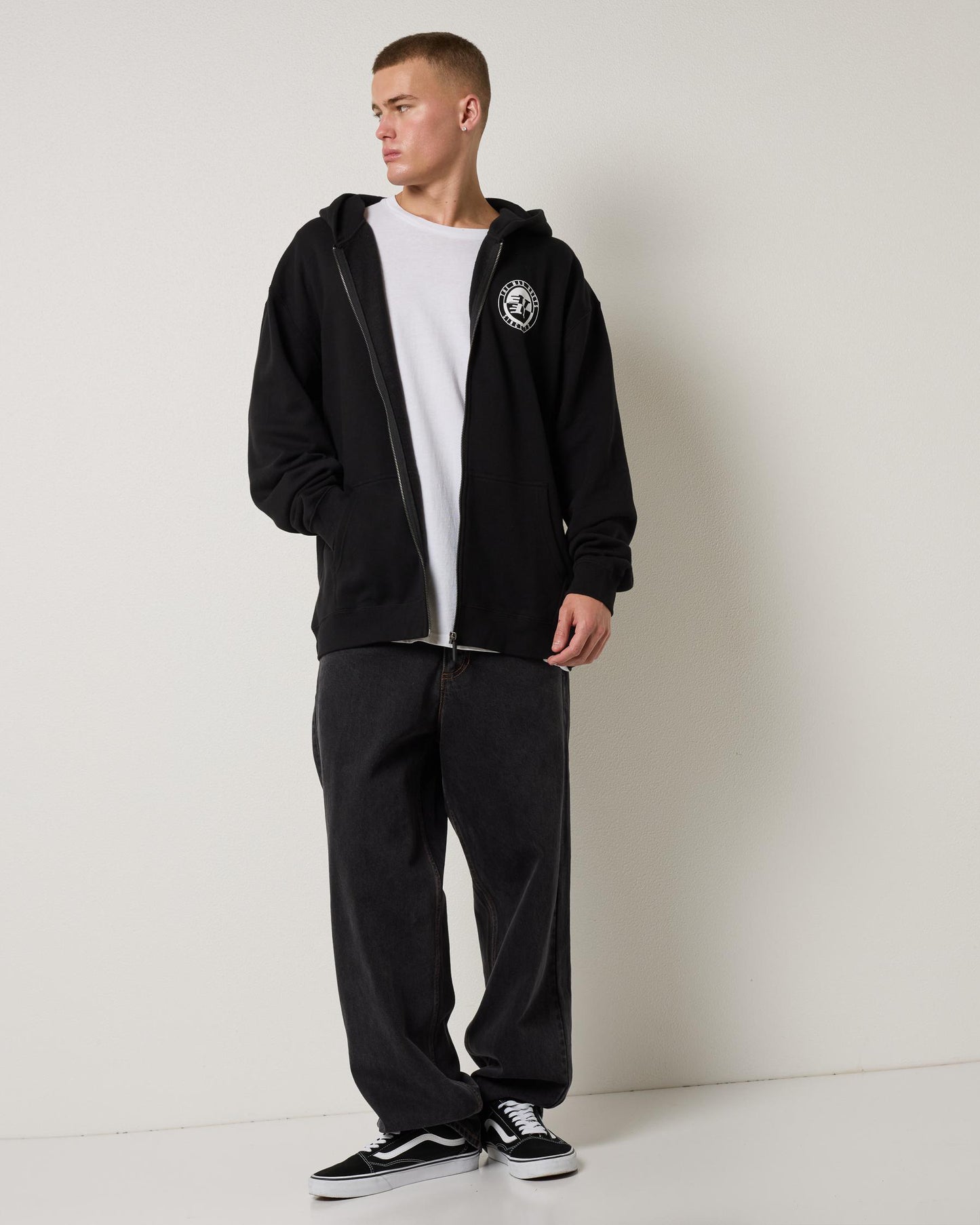 The Mad Hueys H Series Slit Zip Thu Hoodie
