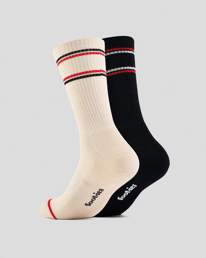 Foot-ies Coke Sports Sneaker Sock 2pk