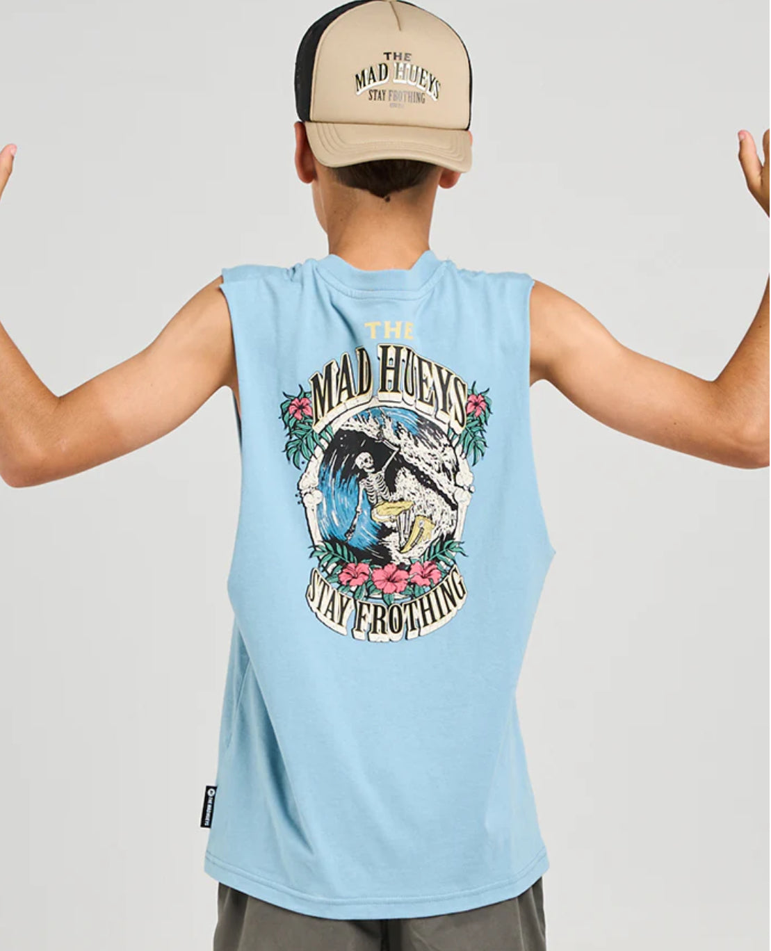 The Mad Hueys Stay Frothing Youth Boys Muscle