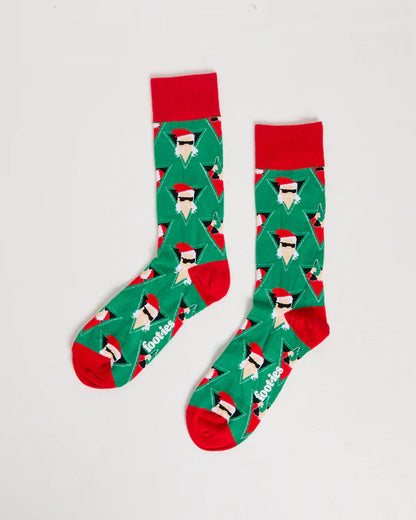Foot-ies Christmas Shoey Santa Socks