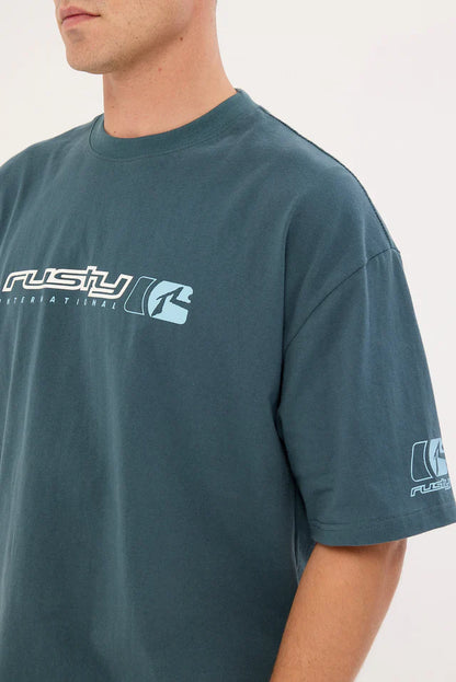Rusty Jetsetter Short Sleeve Tee