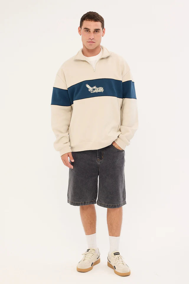 Thrills Between Chaos And Calm Zip Fleece