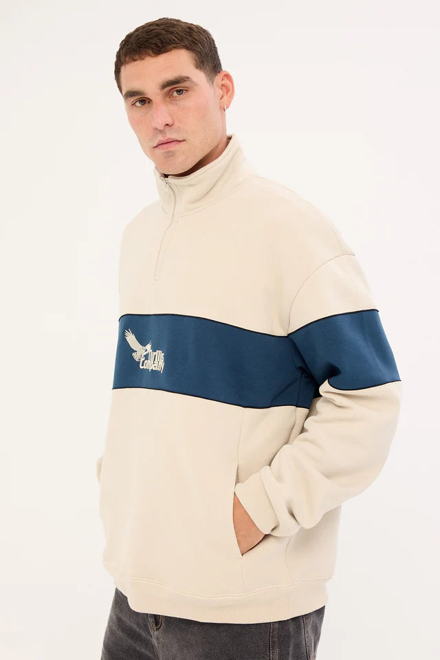 Thrills Between Chaos And Calm Zip Fleece
