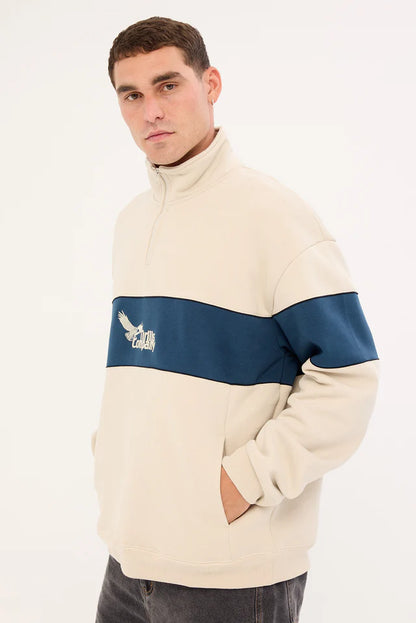 Thrills Between Chaos And Calm Zip Fleece