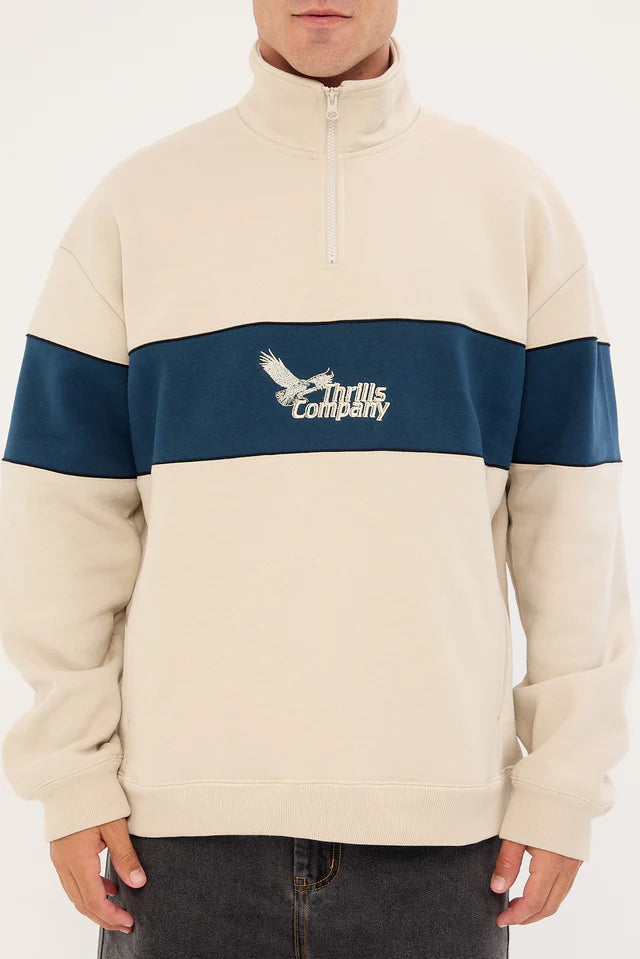 Thrills Between Chaos And Calm Zip Fleece