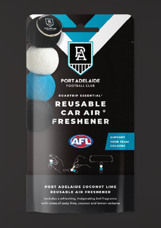 Smelly Balls AFL Port Adelaide Air Freshener