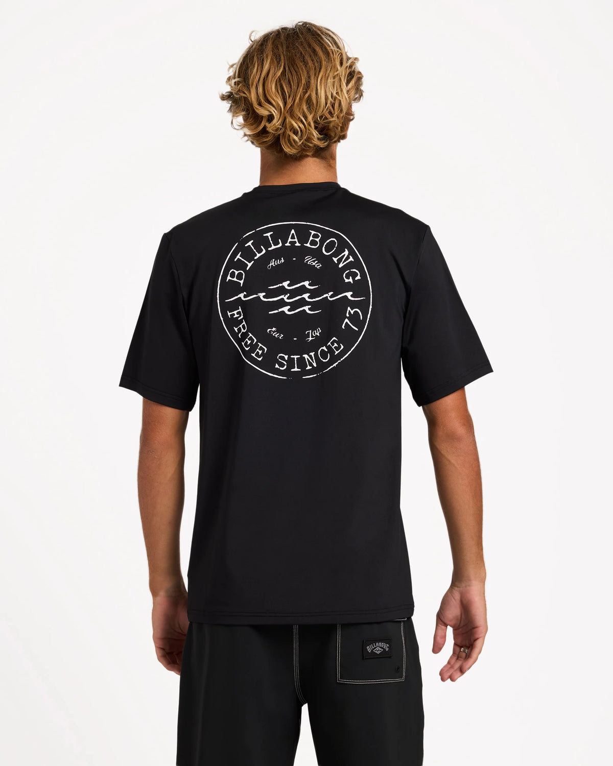 Billabong Big Waves Daz SS Rashie