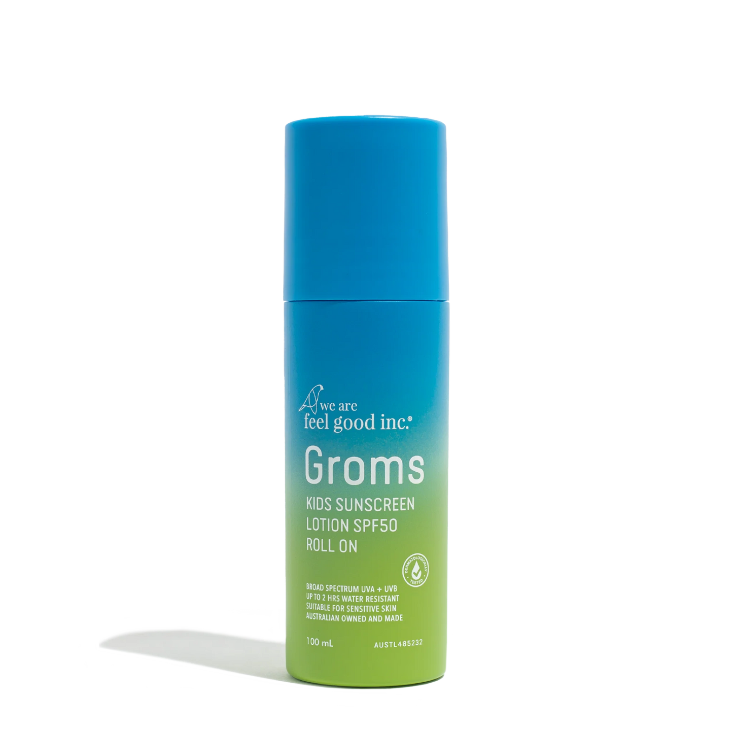 We Are Feel Good Inc Groms Kids Sunscreen Lotion Roll On SPF50