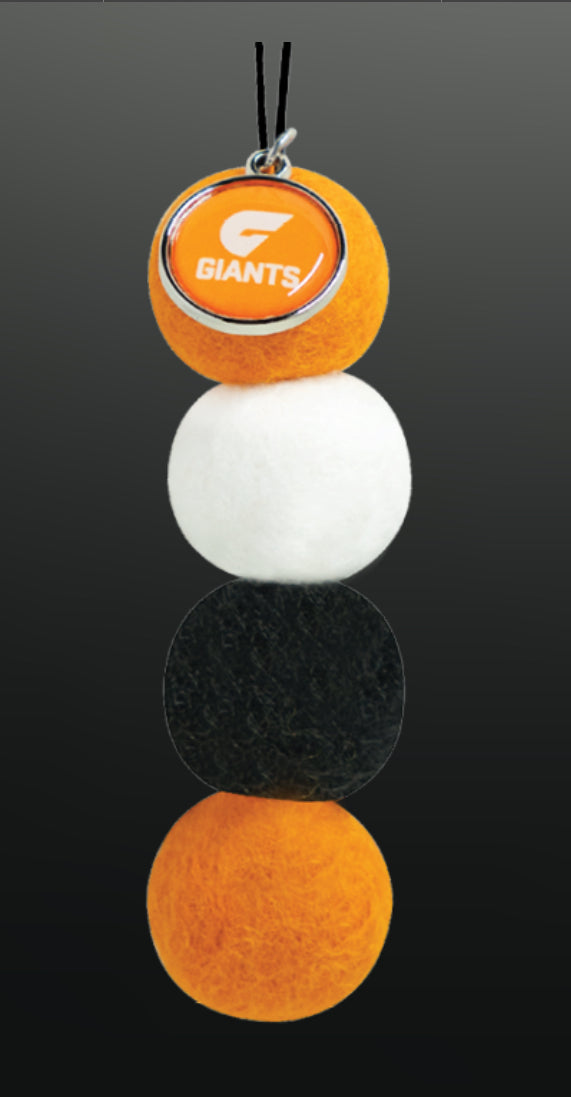 Smelly Balls AFL GWS Giants Air Freshener