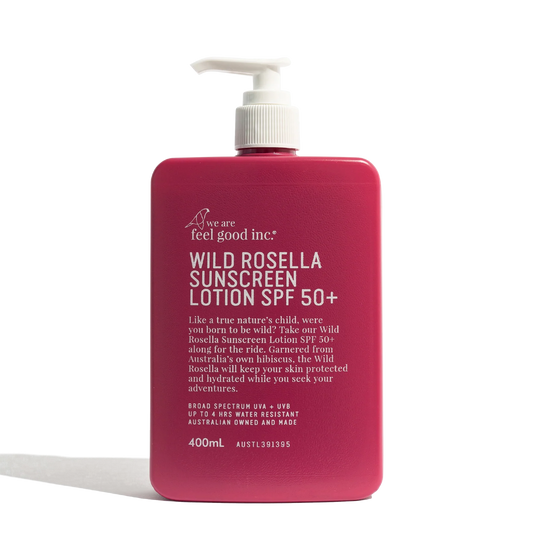 We Are Feel Good Inc Wild Rosella Sunscreen Lotion