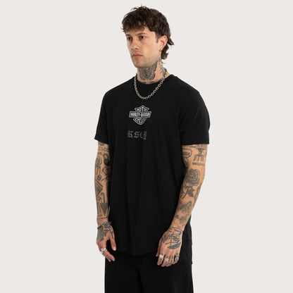 KSCY x Harley-Davidson Carve Dual Curved Tee