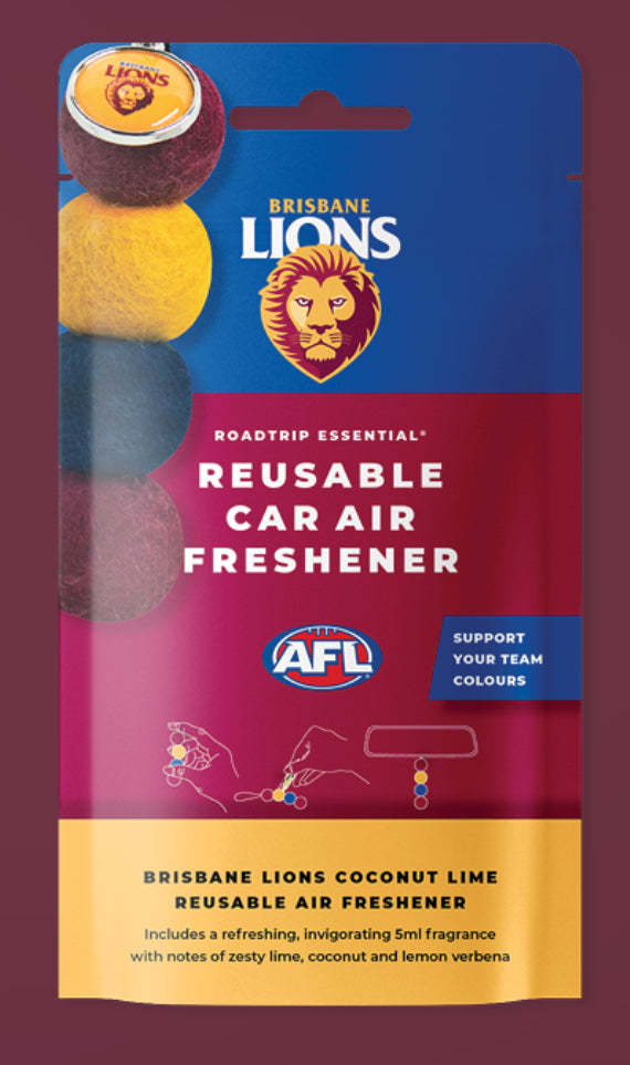 Smelly Balls AFL Brisbane Air Freshener