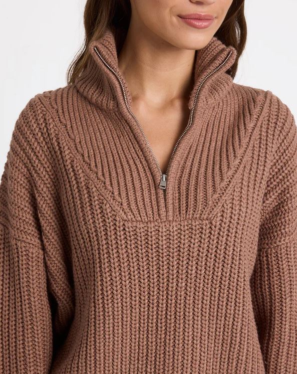 Rip Curl So Cozy Half Zip Knit