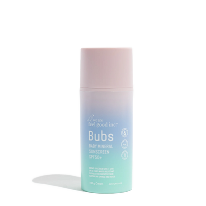We Are Feel Good Inc Bubs Baby Mineral Sunscreen SPF50
