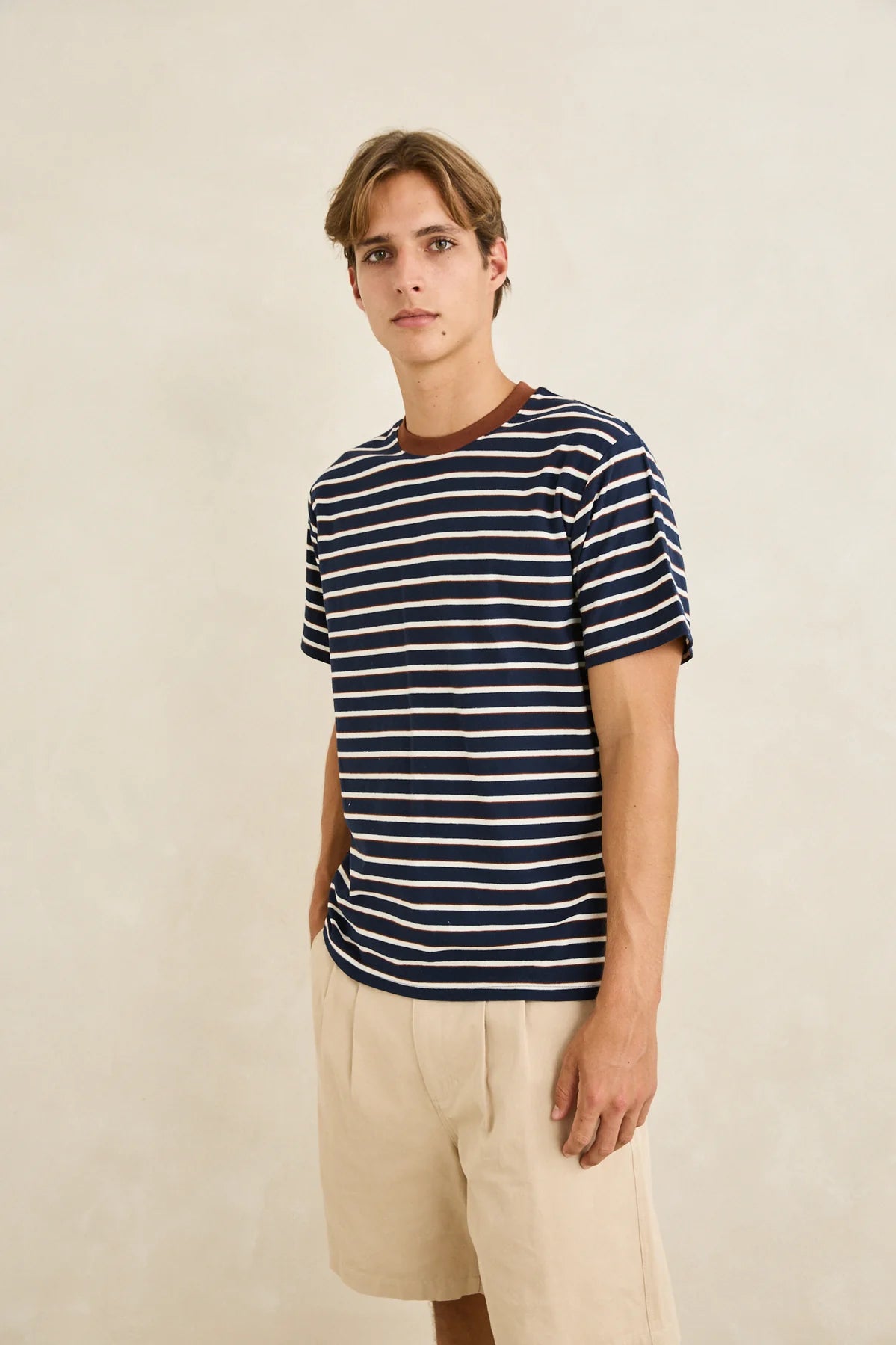 Rhythm Vintage Stripe SS Tee