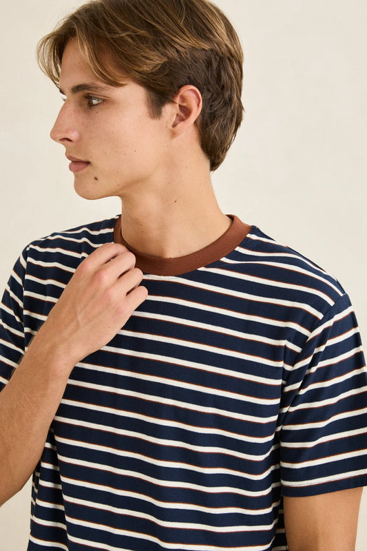 Rhythm Vintage Stripe SS Tee