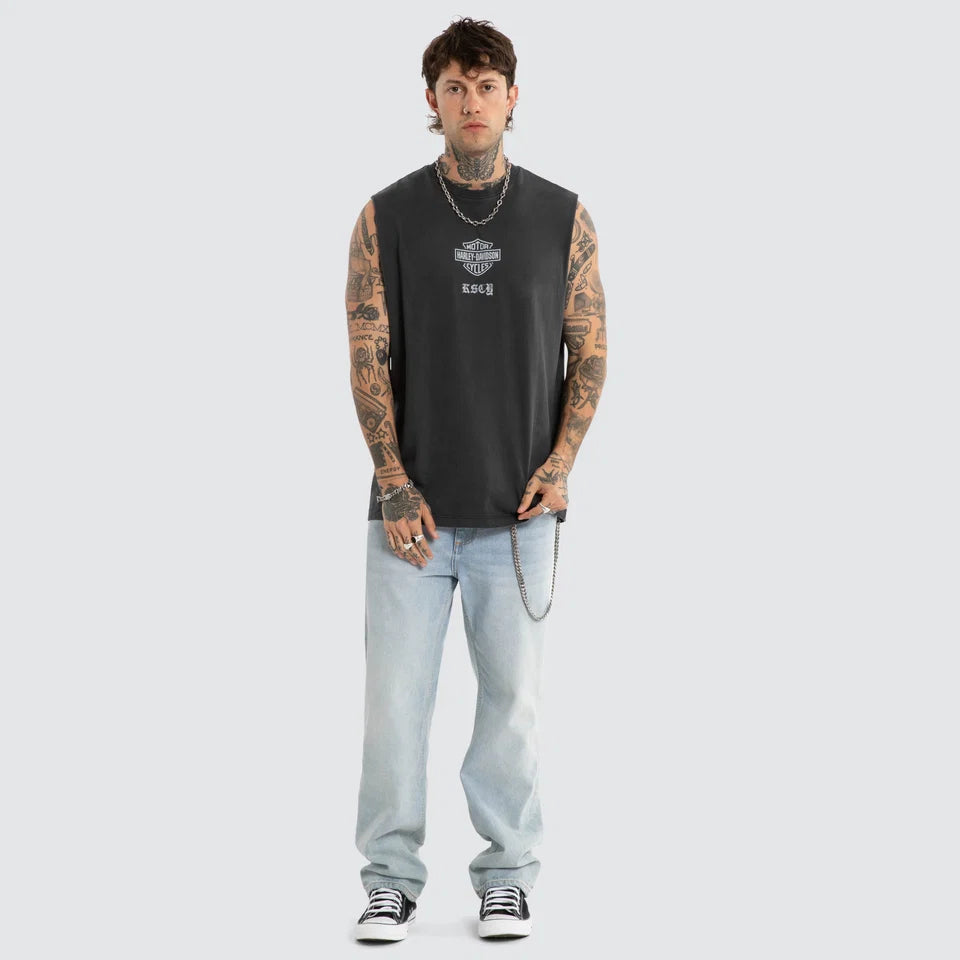 KSCY x Harley-Davidson Idle Relaxed Muscle Tee