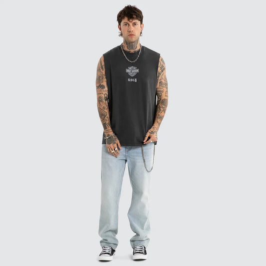 KSCY x Harley-Davidson Idle Relaxed Muscle Tee