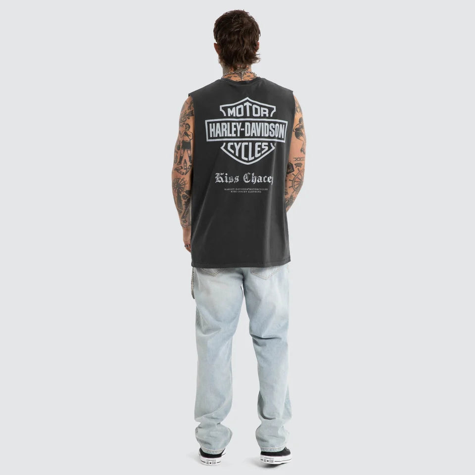 KSCY x Harley-Davidson Idle Relaxed Muscle Tee
