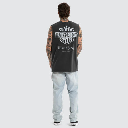 KSCY x Harley-Davidson Idle Relaxed Muscle Tee