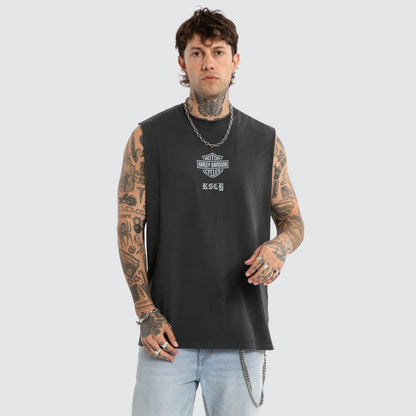 KSCY x Harley-Davidson Idle Relaxed Muscle Tee