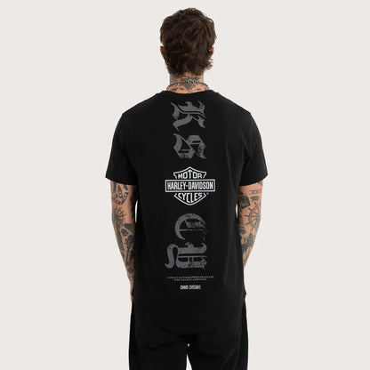 KSCY x Harley-Davidson Carve Dual Curved Tee