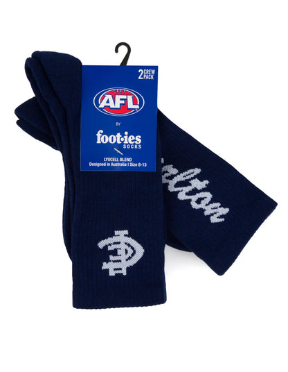 Foot-ies Carlton Sneaker Socks 2pk