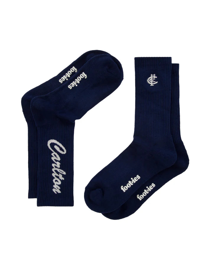 Foot-ies Carlton Sneaker Socks 2pk
