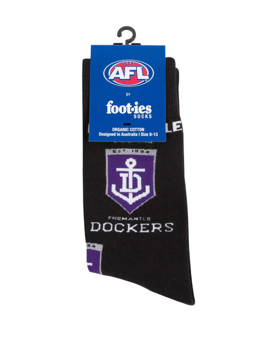 Foot-ies Fremantle Mascot Organic Cotton Socks
