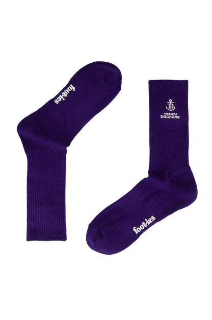 Foot-ies Fremantle Dockers Sneaker Sock 2pk