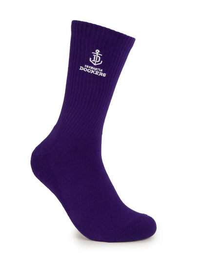 Foot-ies Fremantle Dockers Sneaker Sock 2pk