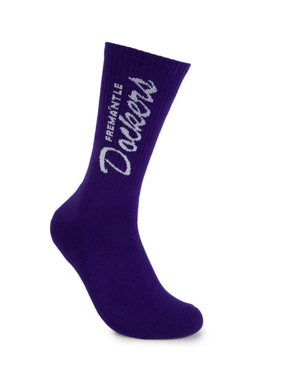 Foot-ies Fremantle Dockers Sneaker Sock 2pk