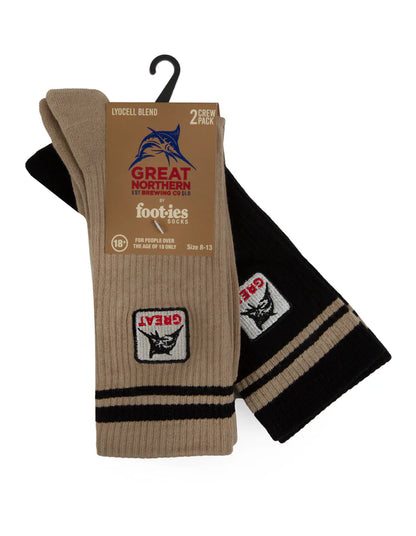 Foot-ies Great Northern Outdoor Sneaker 2pk Socks
