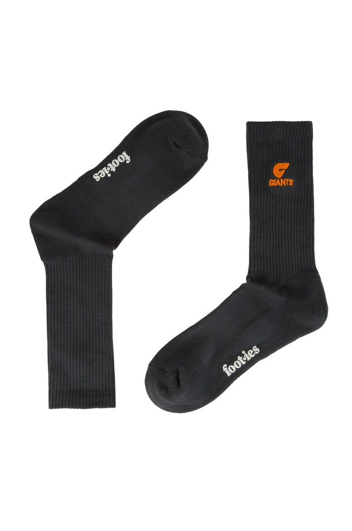 Foot-ies GWS Giants Sneaker Socks 2pk