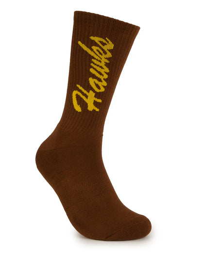 Foot-ies Hawthorn Hawks Sneaker Socks 2pk