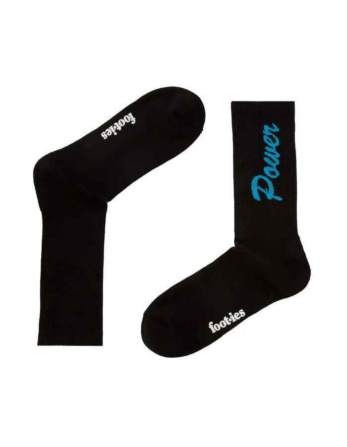Foot-ies Port Adelaide Sneaker Sock 2pk