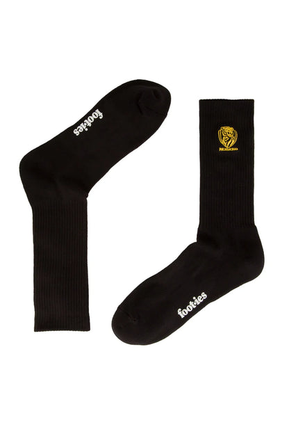 Foot-ies Richmond Tigers Sneaker Sock 2pk