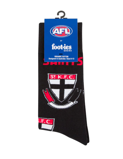 Foot-ie St Kilda Saints Mascot Organic Cotton Sock