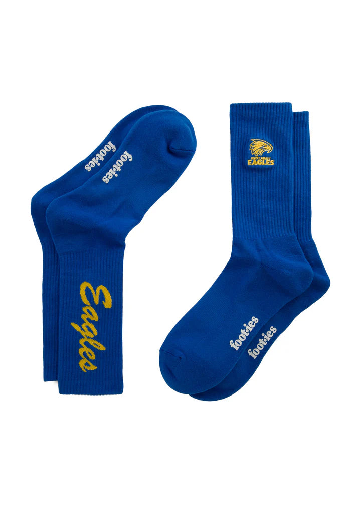 Foot-ies West Coast Eagles Sneaker Sock