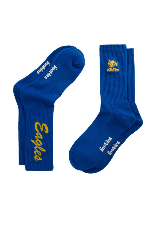 Foot-ies West Coast Eagles Sneaker Sock