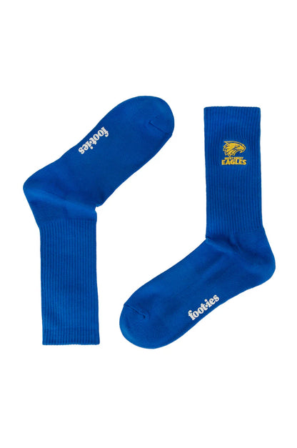 Foot-ies West Coast Eagles Sneaker Sock