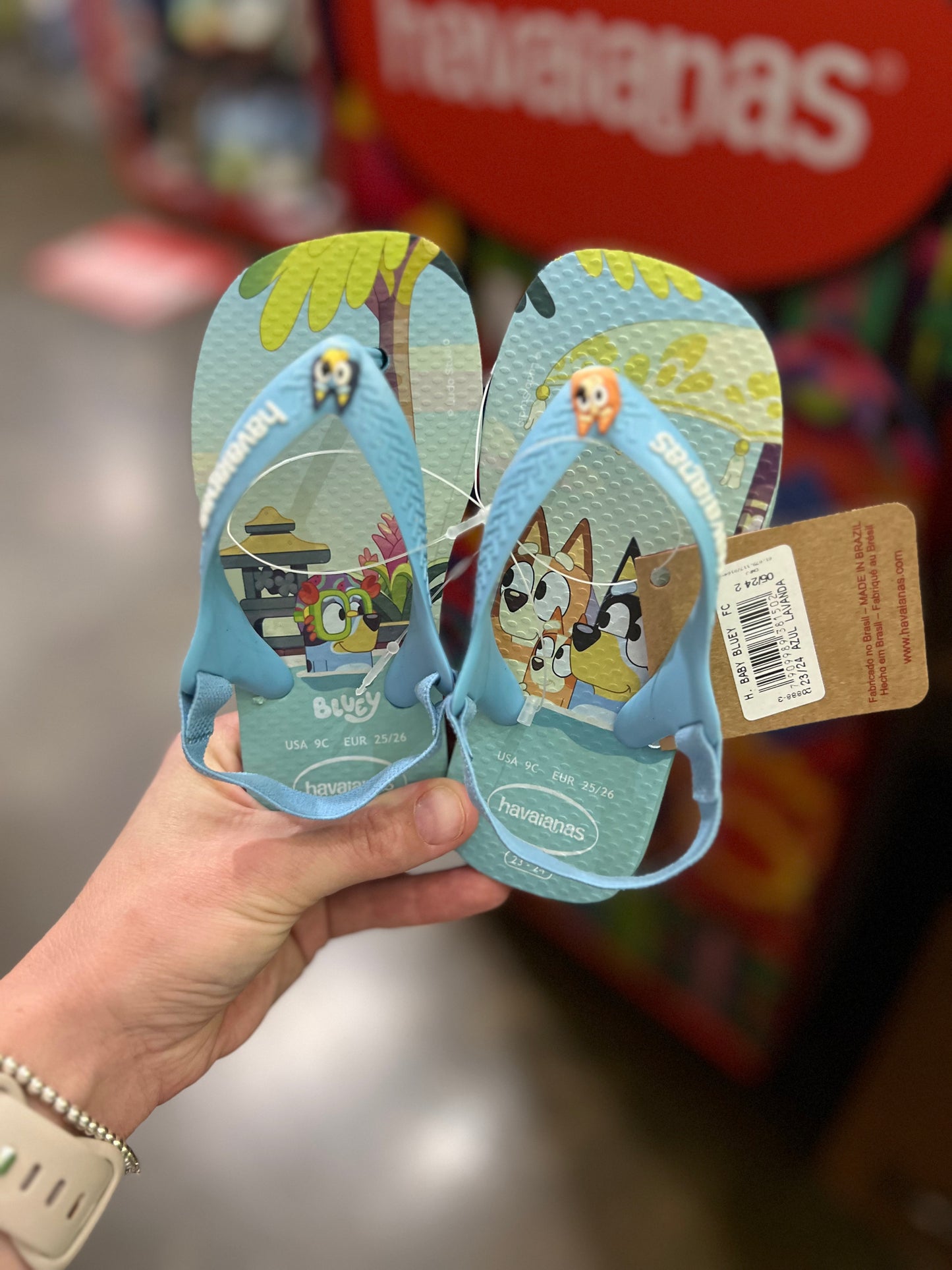 Havaianas Baby Bluey Thongs