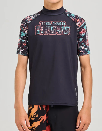 The Mad Hueys Shell Be Right Youth Raglan Rashie