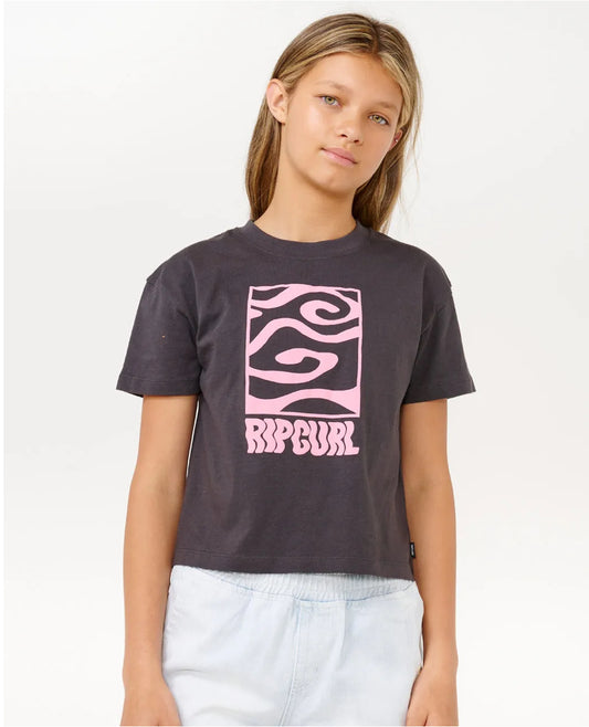 Rip Curl Sun Sol Logo Crop Tee