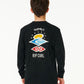 Rip Curl Search Icon LS Boys Tee