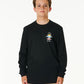 Rip Curl Search Icon LS Boys Tee