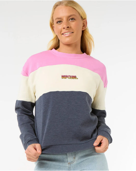 Rip Curl Las Dalias Colourblock Crew