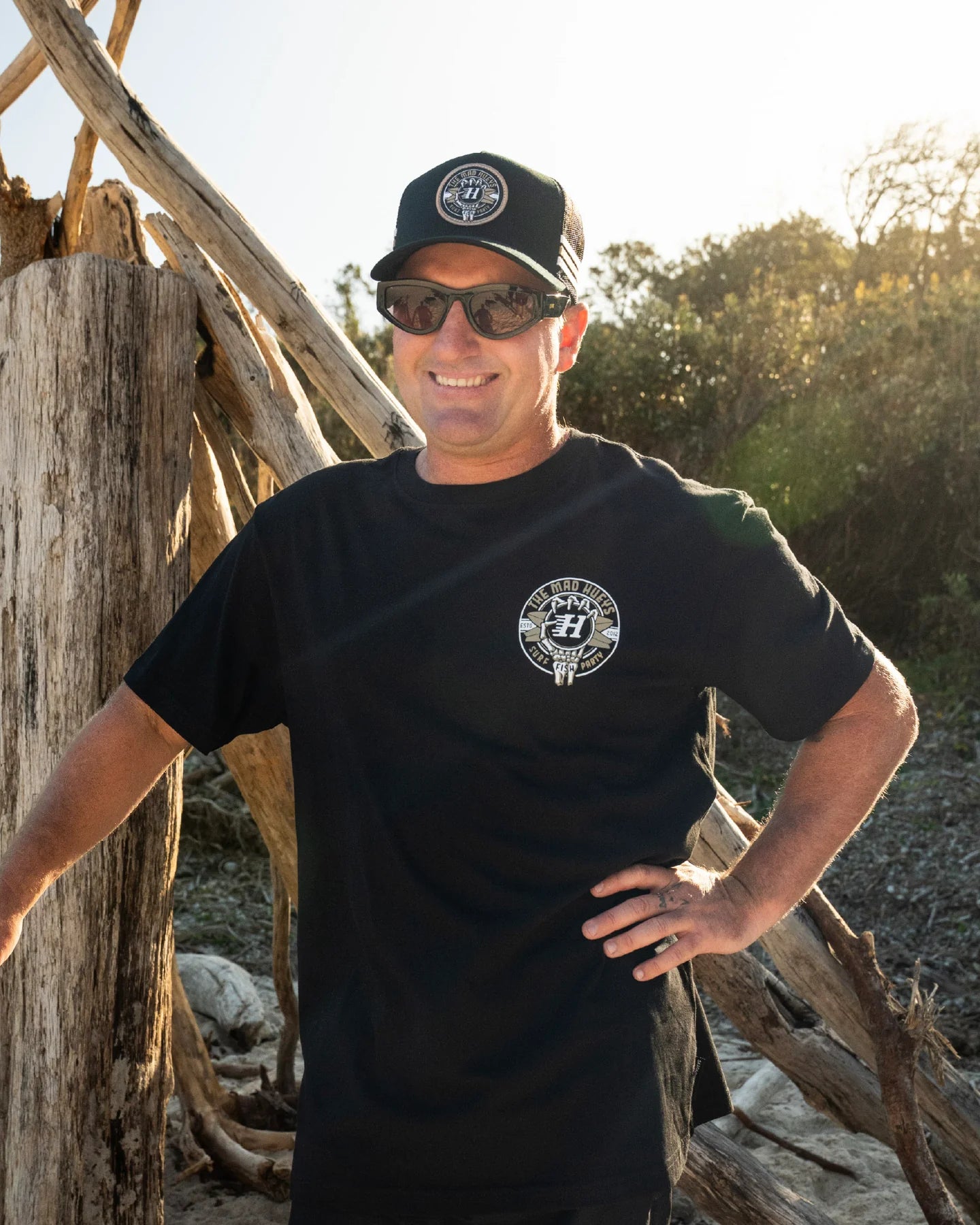 The Mad Hueys Surf Huey SS Tee